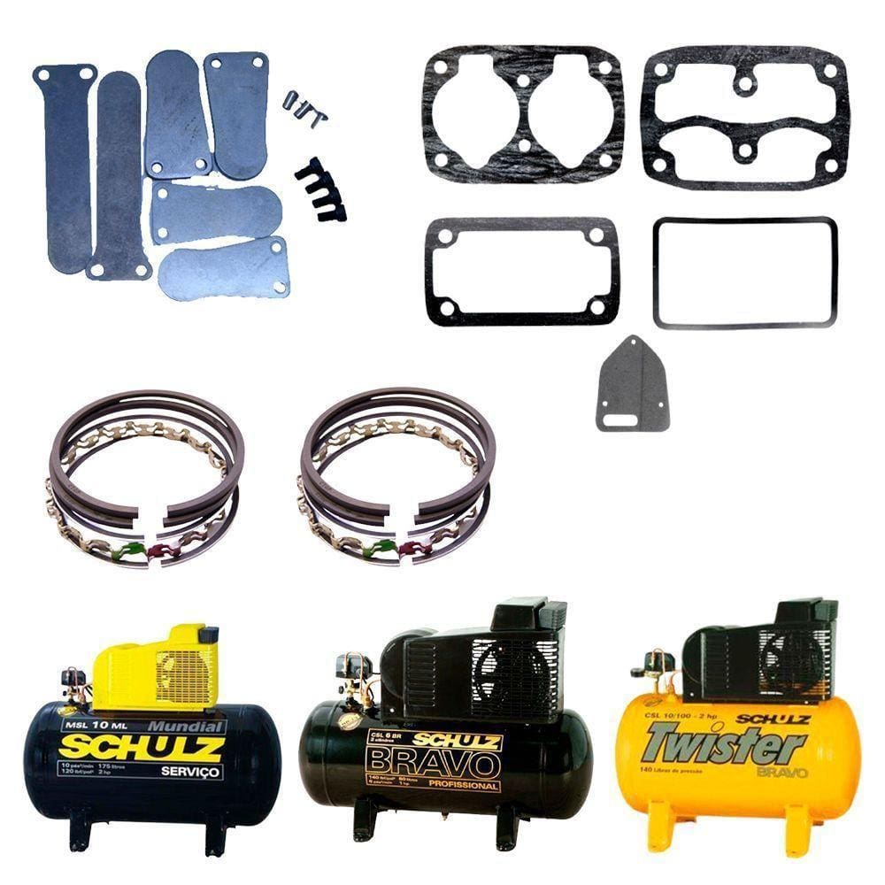 Kit Reparo Schulz Csl 6 Bravo Msl 10 Mundial Twister