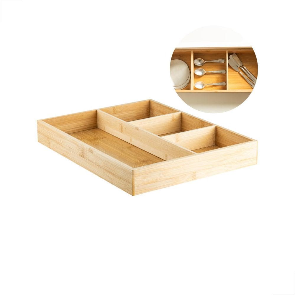 Organizador Gavetas Bambu - Máximo espaço