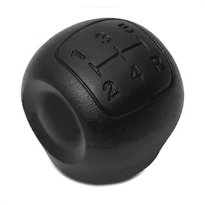 Manopla de câmbio Fiat Uno Novo Vivace - 2011/... - Preto