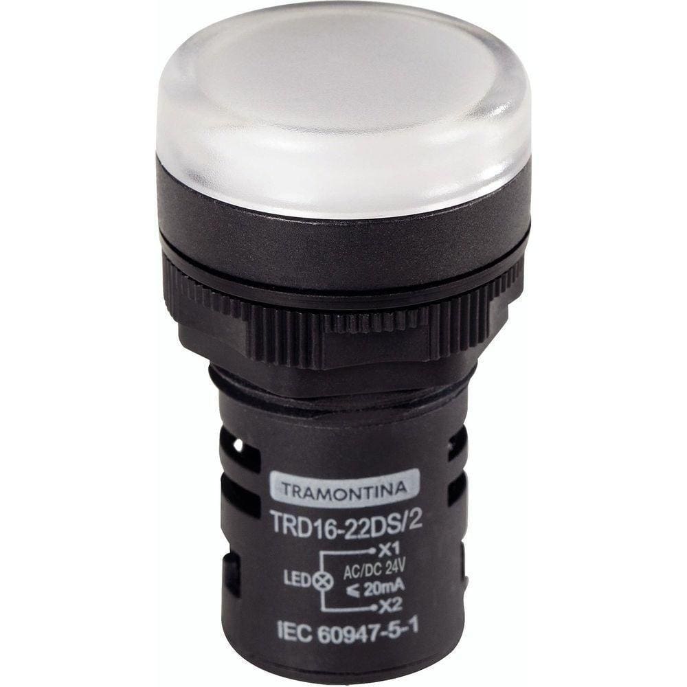 Sinalizador Tramontina Trd16-22ds/2 24 V Branco Tramontina