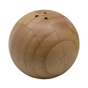 Saleiro Esférico Oikos em Bambu Natural Minimalista