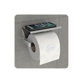 Porta Papel Higiênico De Parede Banheiro Inox Cromado F.MAX