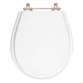 Assento Sanitário Poliester Aries Branco Para Vaso Eternit 6lpf