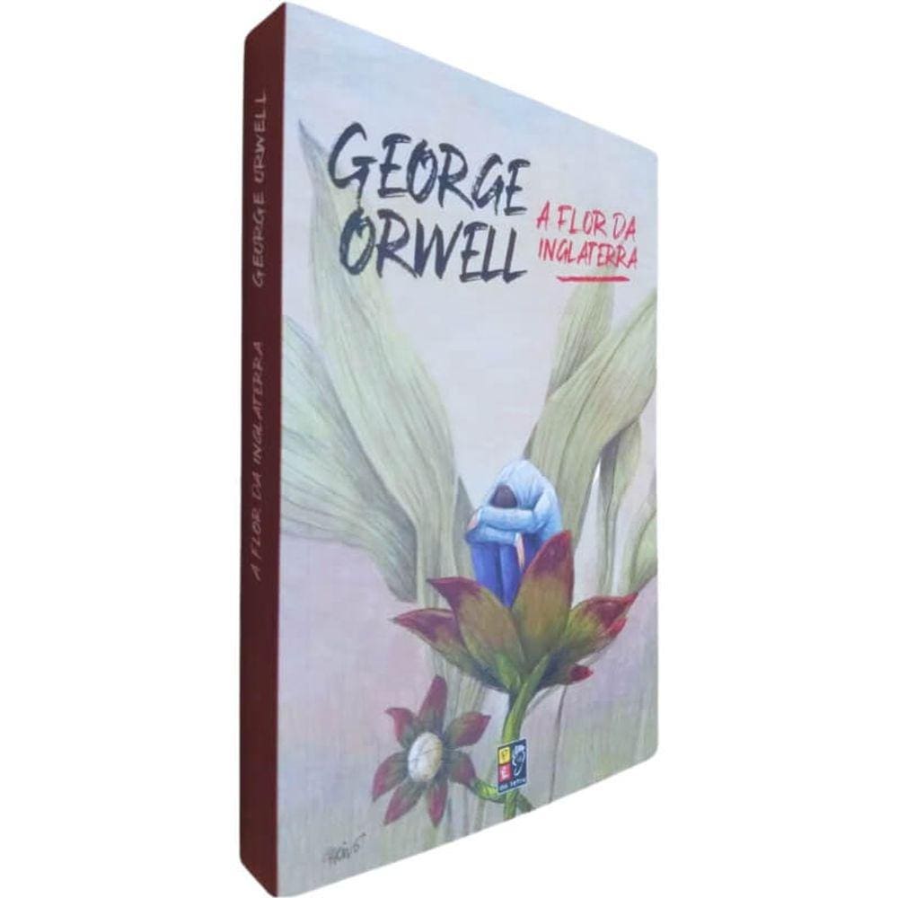 Livro Físico A Flor da Inglaterra George Orwell Pé da Letra