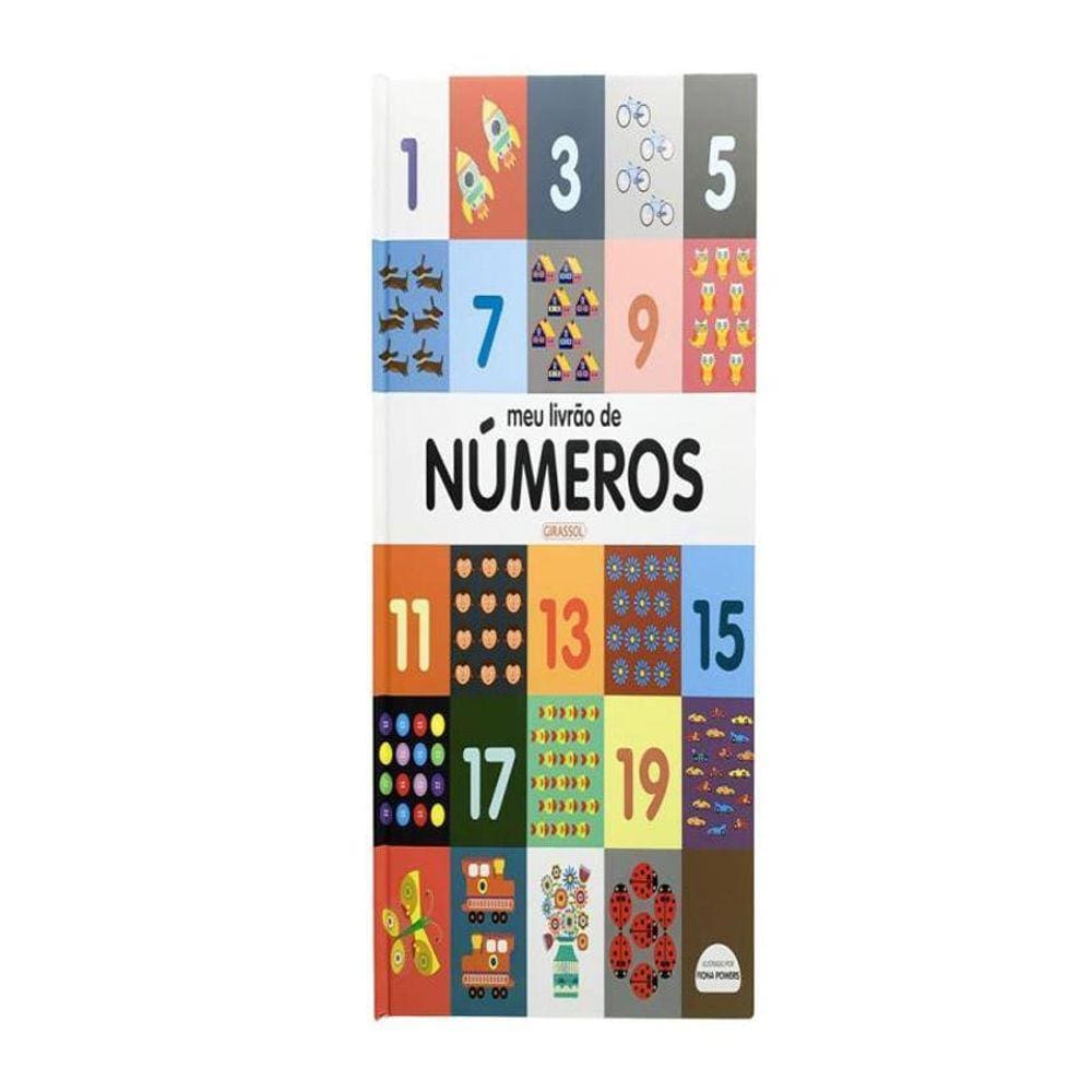 Livrão de Números | Capa Dura | Ilustrações Cativantes