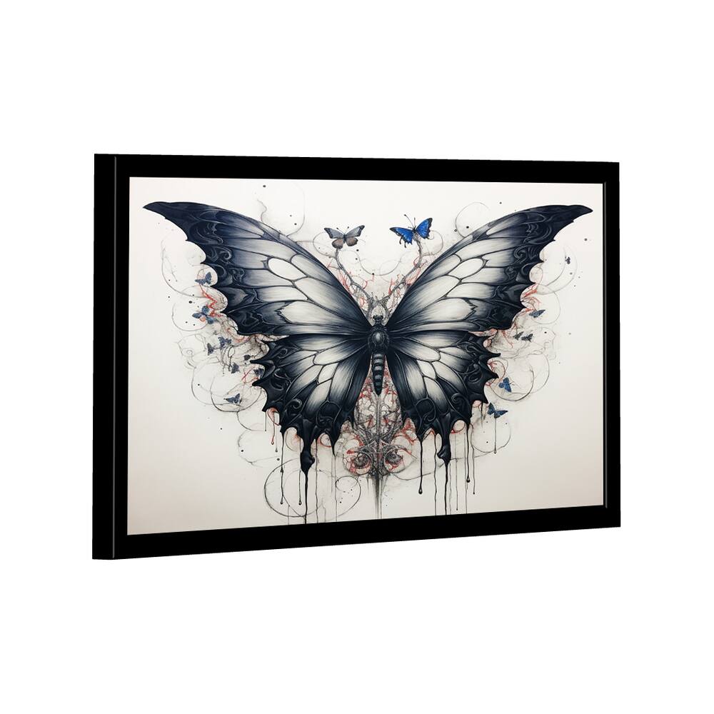 Quadro Black Butterfly -- BR ARTES