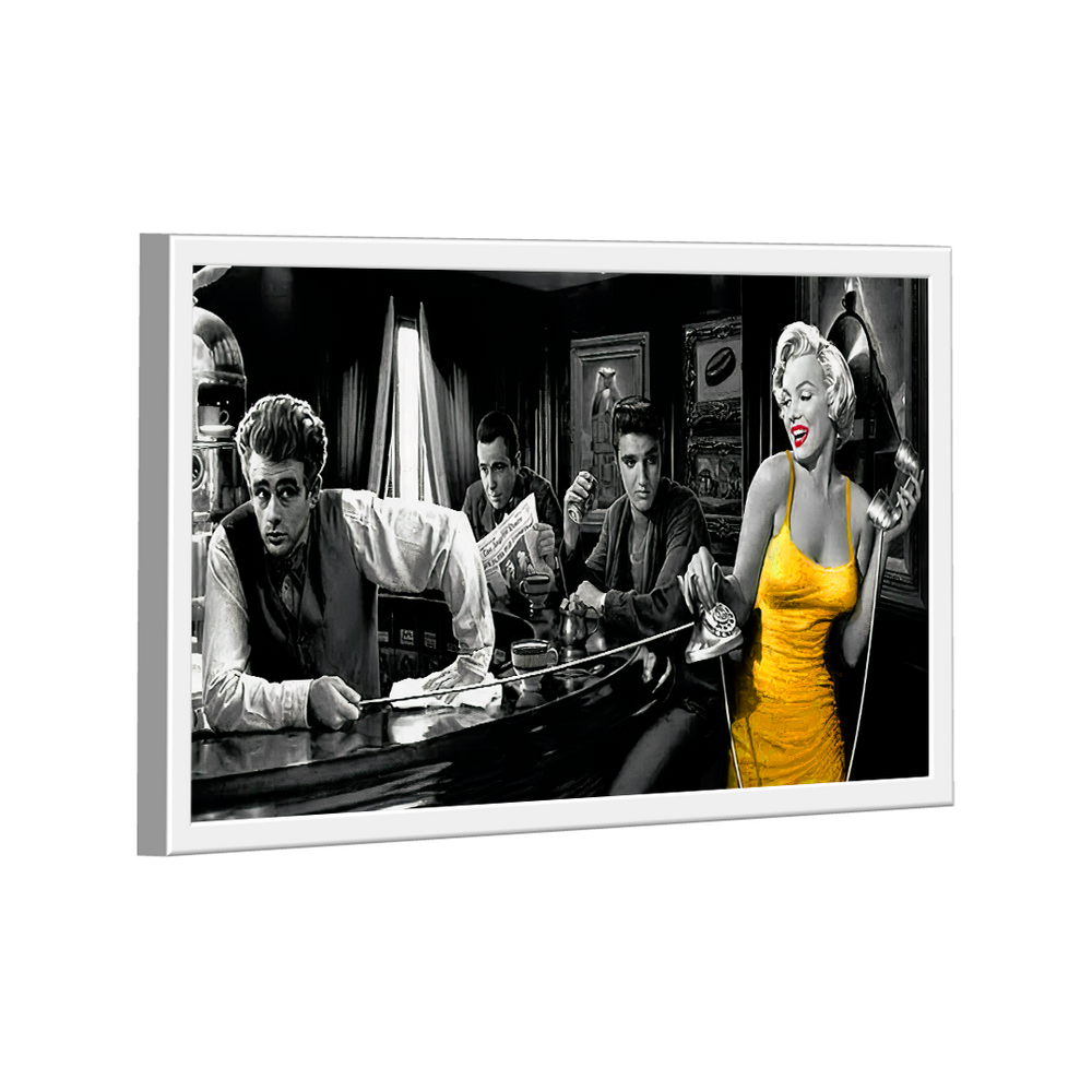 Quadro Marilyn Yellow Dress -- BR ARTES