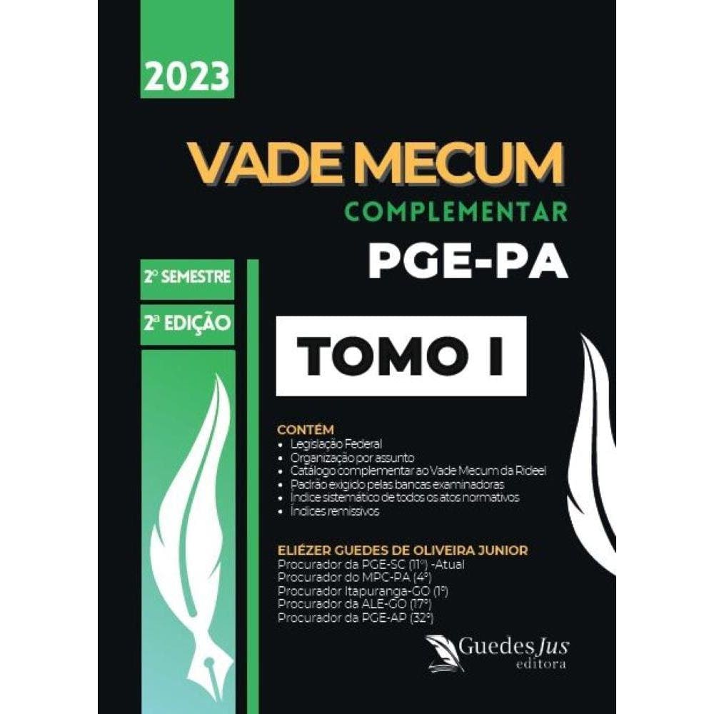 Vade Mecum PGE-PA - TOMO I