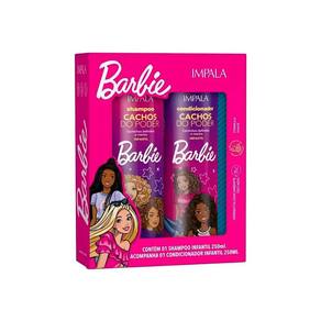 Kit Barbie Shampoo + Condicionador 250ml Cachos Impala