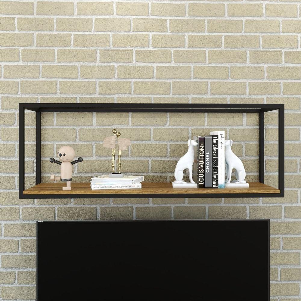 Nicho Aéreo Estilo Industrial 120cm Active Yescasa Lamina Mel