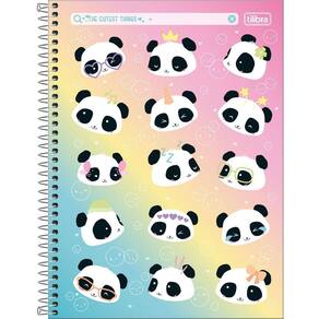 Caderno Universitário Tilibra 1 Matéria Lovely 80 Folhas