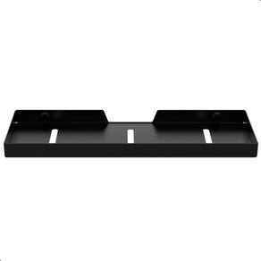 Suporte Porta Shampoo Prateleira Parede Preto Fosco F.Plus