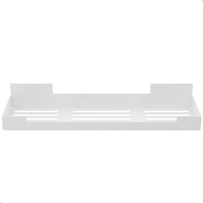 Porta Shampoo Com Adesivo Suporte Banheiro Branco F.ELG