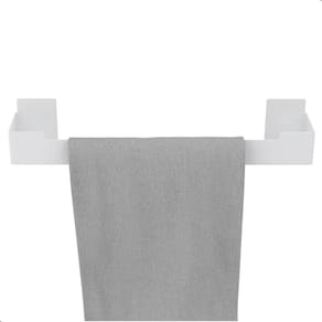 Porta Toalha De Rosto Com Adesivo Branco F.ELG