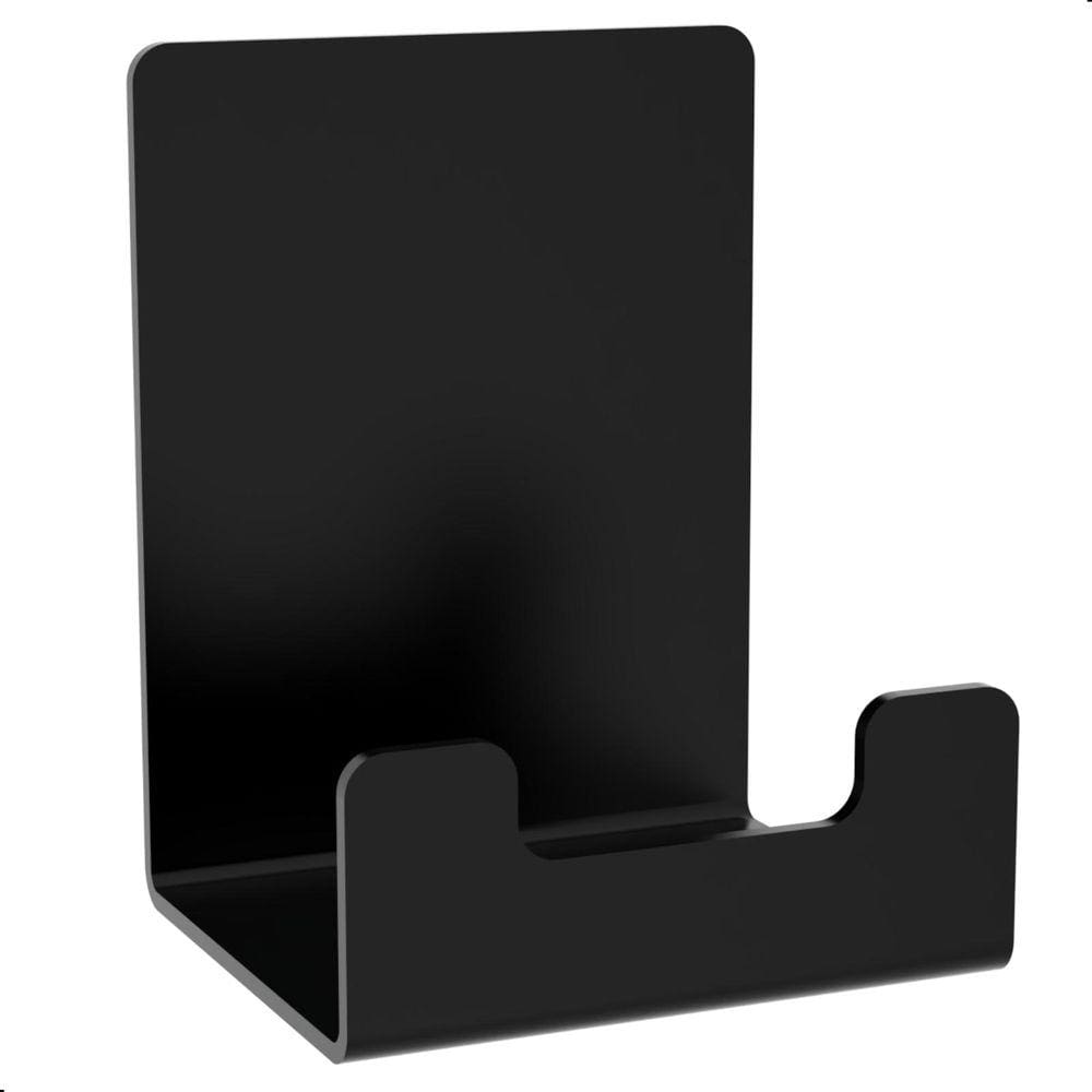 Gancho Cabide De Parede Preto Adesivo 3m Autocolante F.ELG