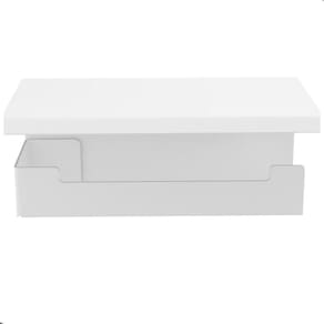 Porta Papel Higienico Celular Papeleira Adesivo Branco F.ELG