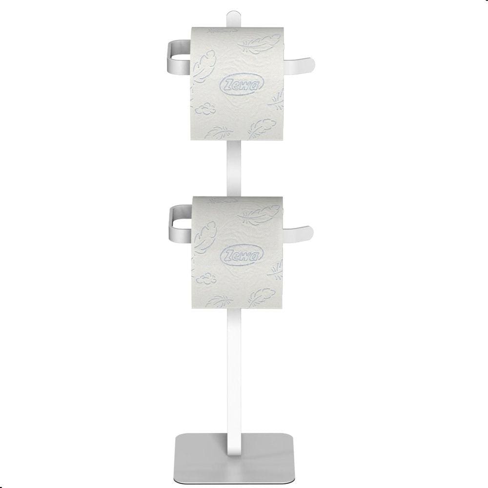 Porta Papel Higiênico de Chão Duplo Suporte Para Papel Oslo