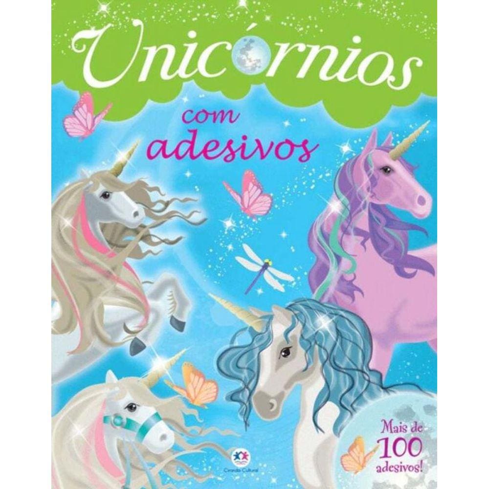 Unicornios Com Adesivos - (Ciranda Cultural)