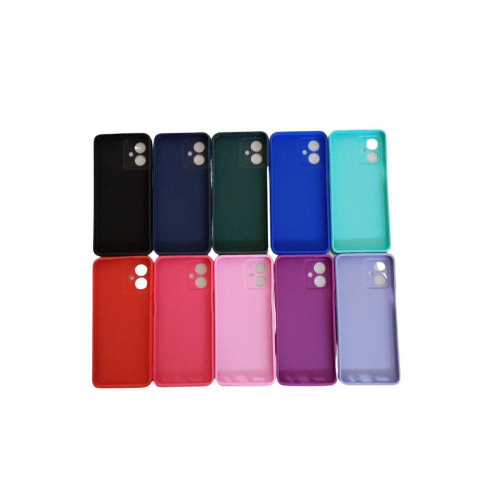 Capa Aveludada Moto G54 Roxo