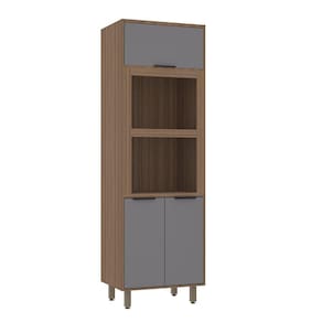 Paneleiro Torre Quente 70cm 3 Portas com Espaço para Forno e Micro-ondas Aspen Luciane Móveis