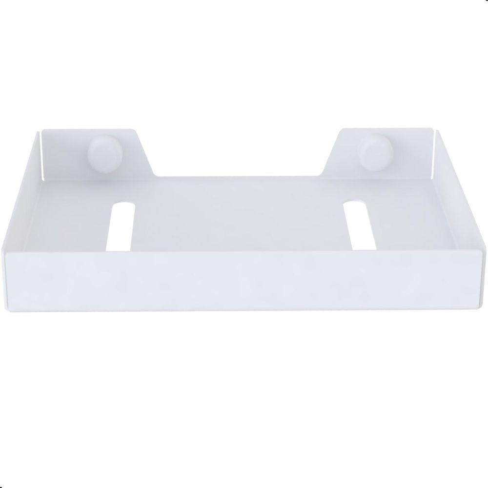 Suporte Porta Sabonete De Banheiro de Parede Branco F.Plus
