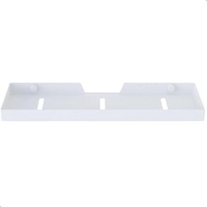 Porta Shampoo Suporte De Parede Banheiro Inox Branco F.MAX