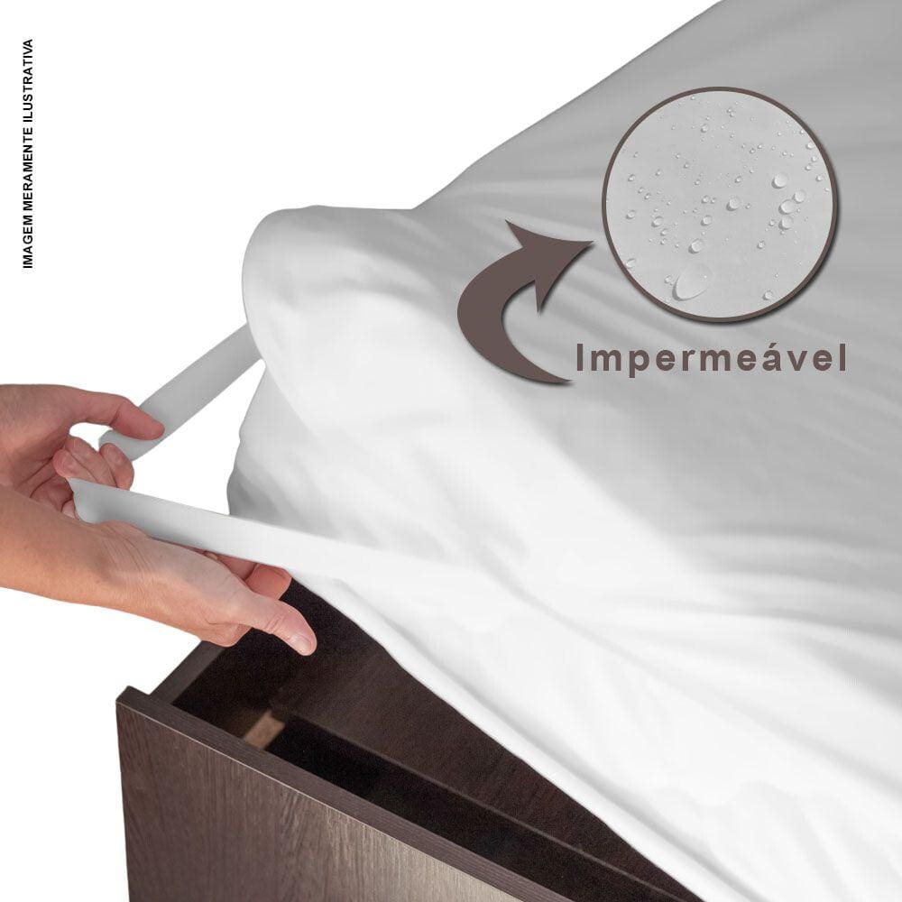 Capa Para Colchão Impermeável Protetor Cama King C/ Elastico