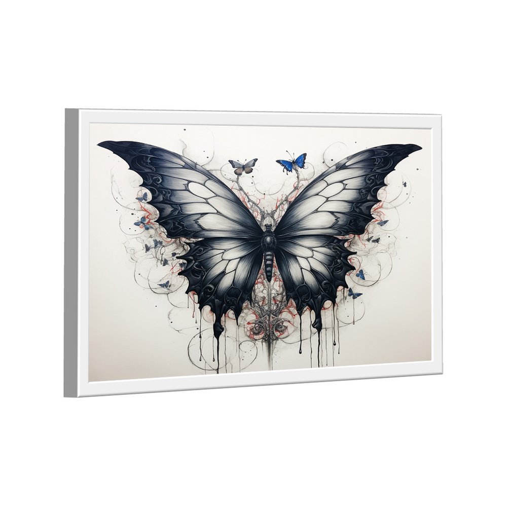 Quadro Black Butterfly -- BR ARTES
