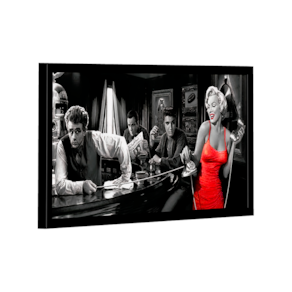 Quadro Marilyn Red Dress -- BR ARTES