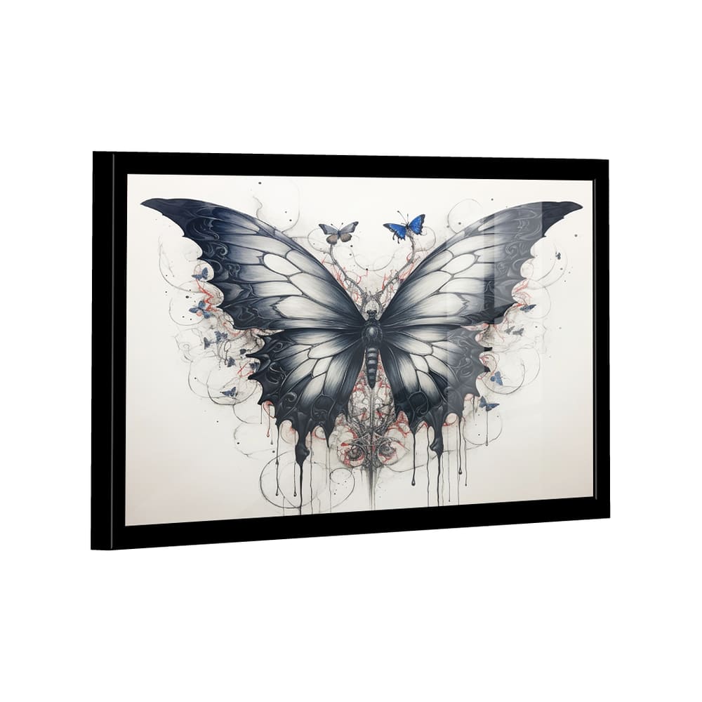 Quadro Black Butterfly -- BR ARTES