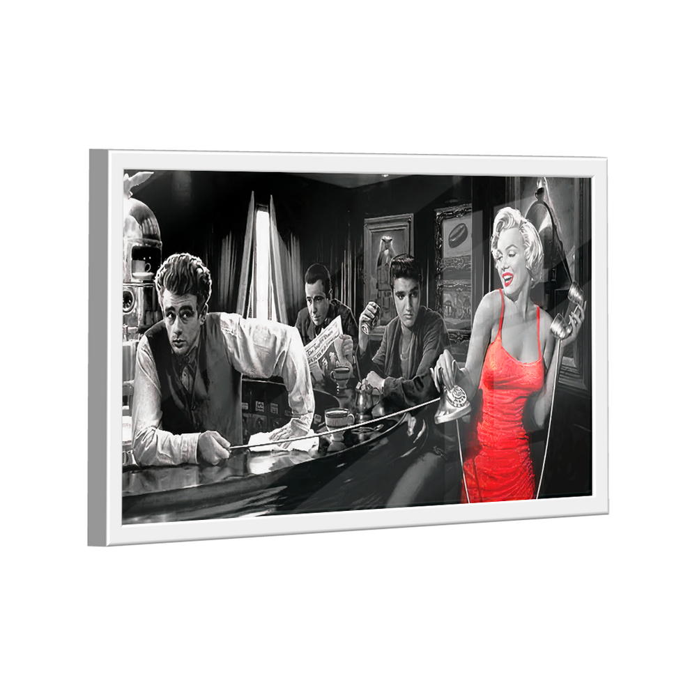 Quadro Marilyn Red Dress -- BR ARTES