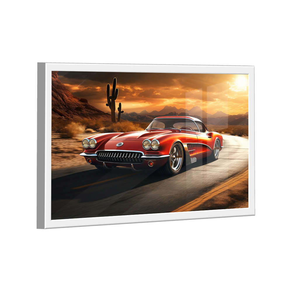 Quadro Clássico Vermelho -- BR ARTES