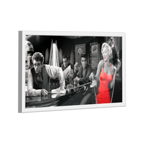 Quadro Marilyn Red Dress -- BR ARTES