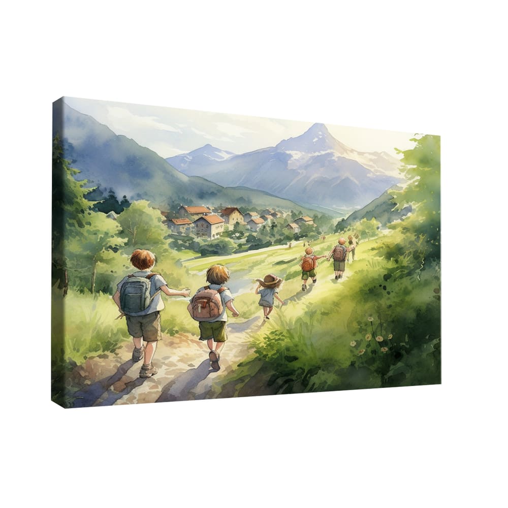 Quadro A Caminho Da Escola--BR ARTES