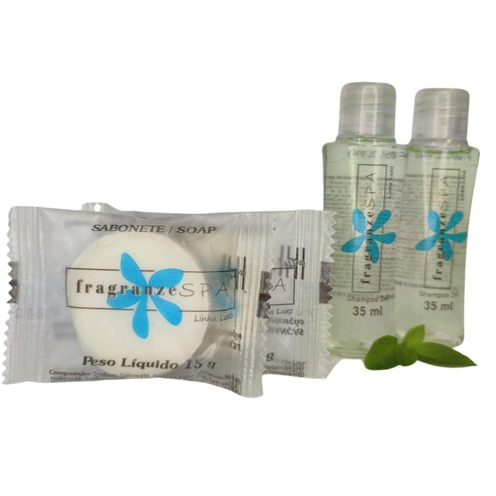 Kit Amenities Hotel Linha Herbas Fragranze Spa - 70 kits
