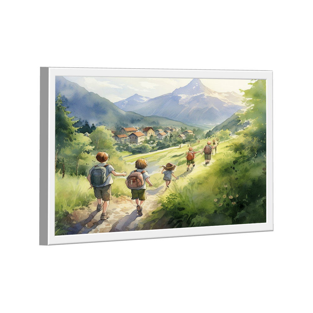 Quadro A Caminho Da Escola--BR ARTES