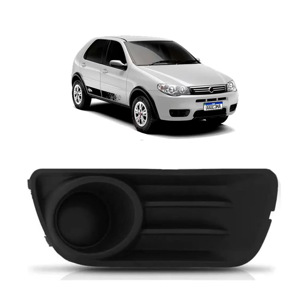 Moldura Grade Milha Palio Way 2015 2016 2017 Direita