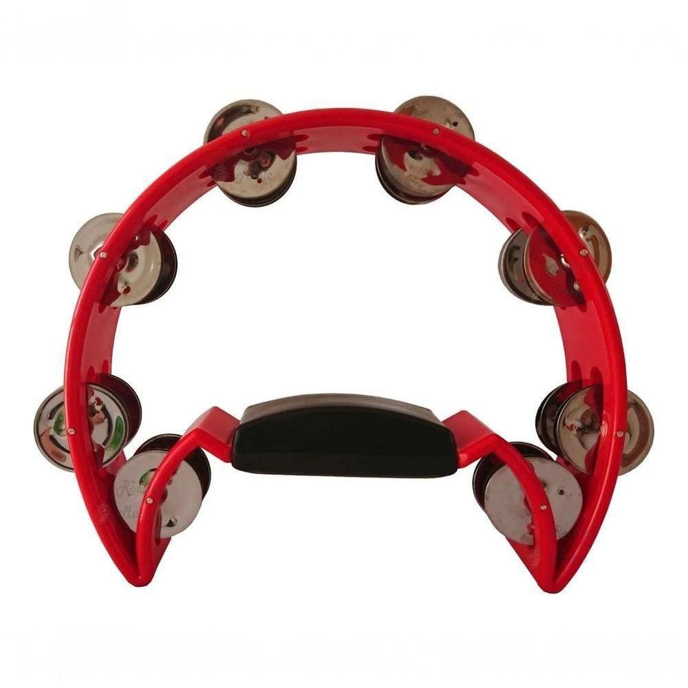 Pandeiro Meia Lua Vermelho Spanking