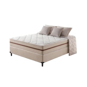 Cama Box + Colchão De Viúva Classic Molas 128X188x61cm