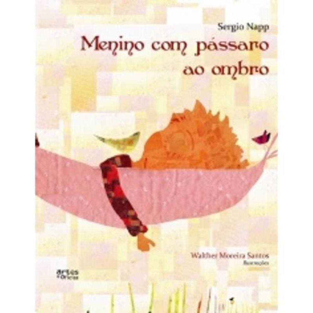 Menino Com Passaro Ao Ombro