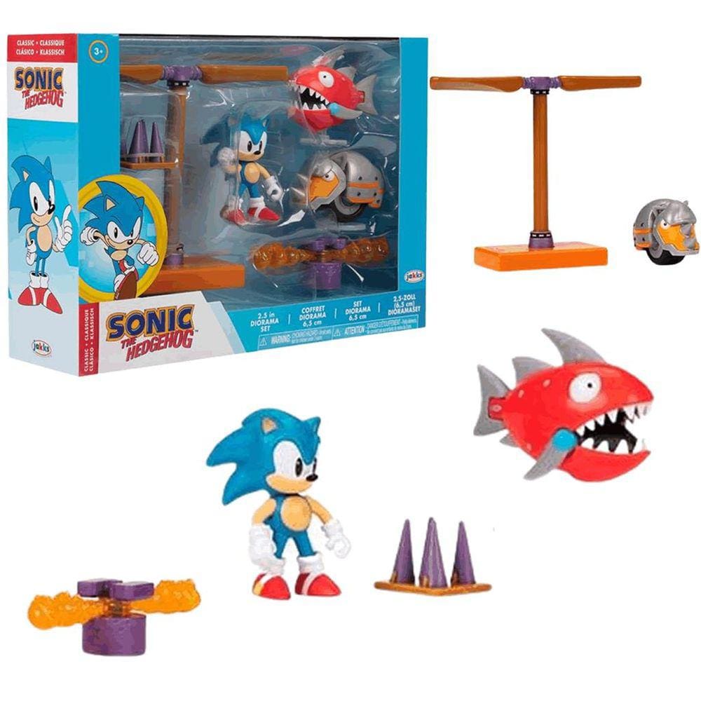 BONECO SONIC The Hedgehog Shadow Articulado - Candide 3407 - TRENDS  Brinquedos