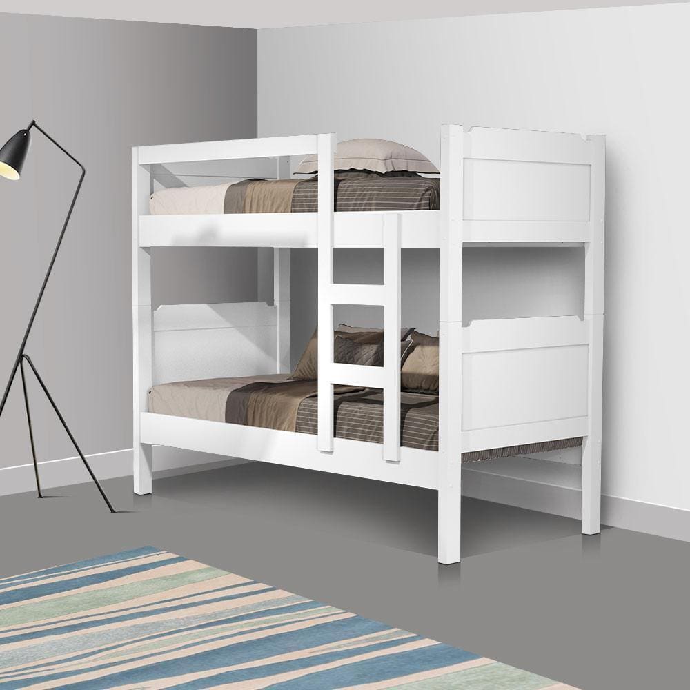 Beliche Quarto Solteiro Star Branco - Branco