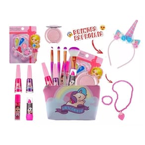 Kit De Maquiagem Infantil Completo Bz138