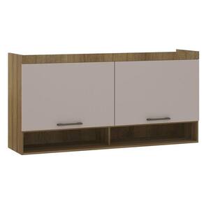 Modulo Ponte Casal Eucamoveis 2 Portas Basculante Avela/cinammon