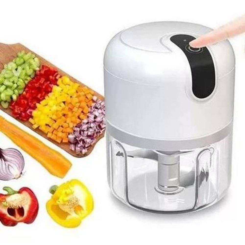 Mini Processador De Alimentos Usb- Recarregavel