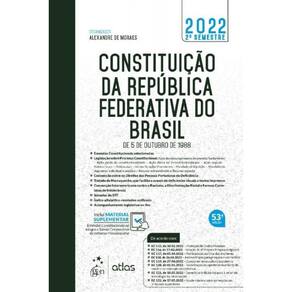 Constituição da República Federativa do Brasil - De 5 de Outubro de 1988 - 53Ed/22