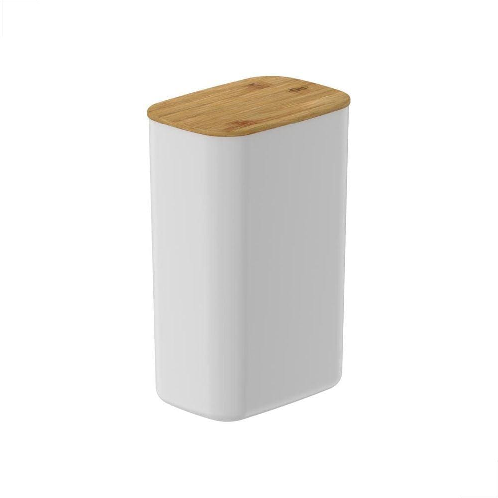 Pote Hermético Retangular Keep 2,3L + Tampa de Bambu