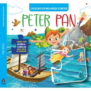 Coleção Os Melhores Contos - Peter Pan | Livro Quebra-Cabeça