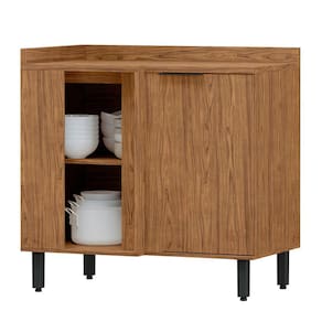 Balcão de Cozinha Toscana 100% Mdf 1 Porta Freijó - Mx Móveis