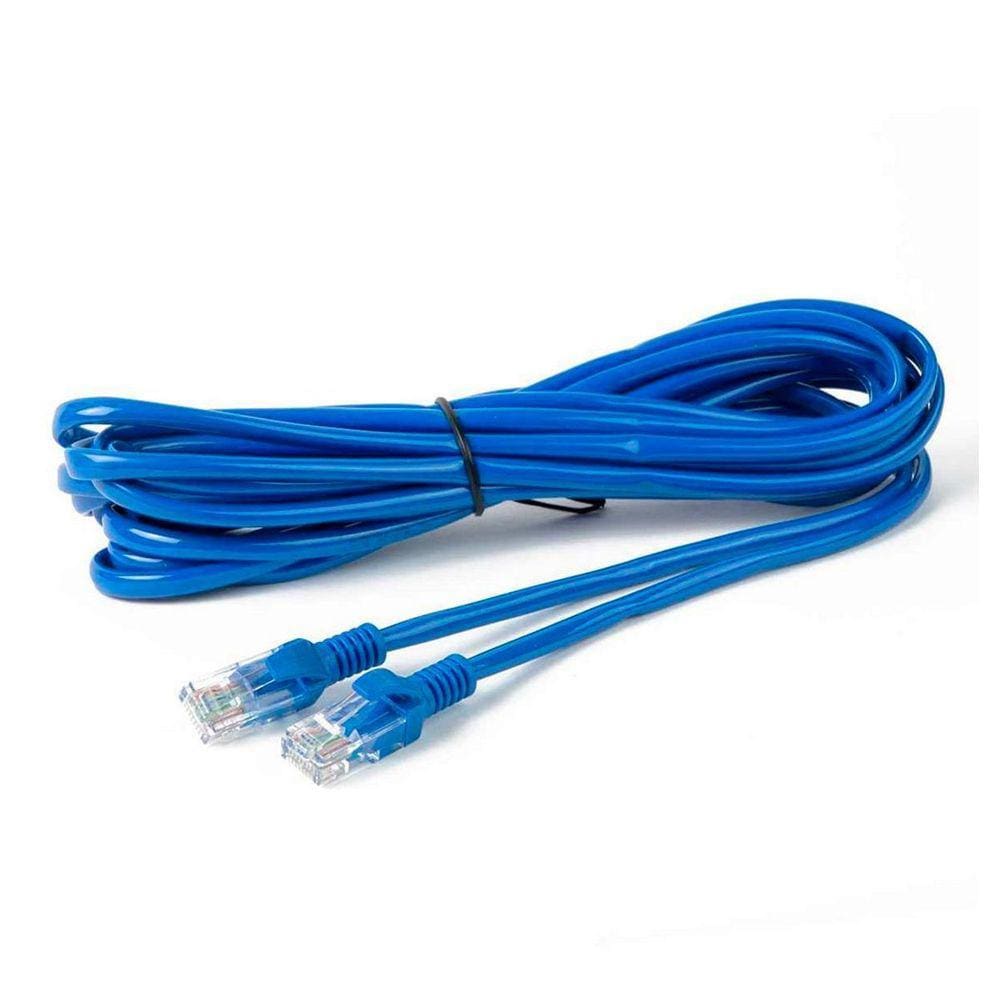 Cabo De Rede Azul Utp 1,5 Metros Crimpado Rj45 Testado